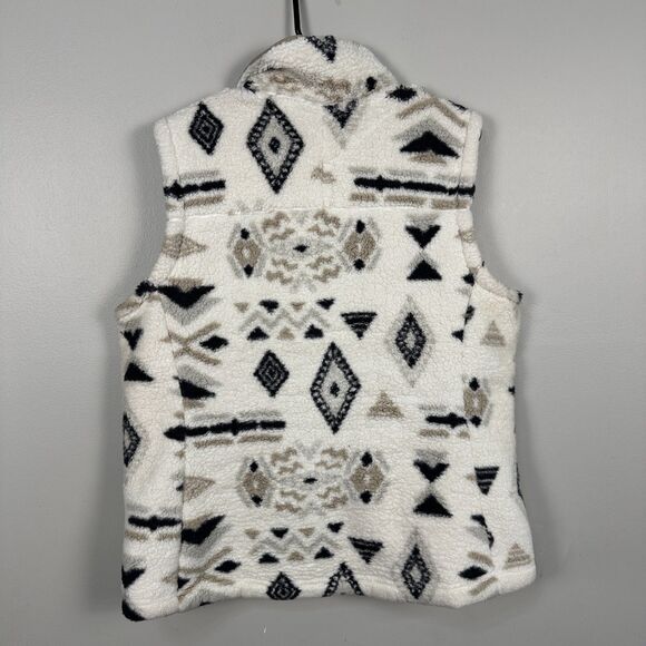 The North Face Womens XL Campshire 2.0 Fleece Vest Aztec Sherpa - Picture 2 of 3